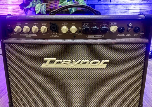 Traynor - 2-Channel Compact Stereo Acoustic Guitar Amp - 65 Watts 3
